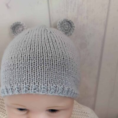 Bonnet mérinos pour bébé