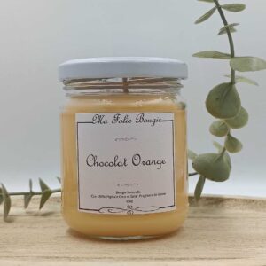 bougie végétale parfumée Chocolat Orange