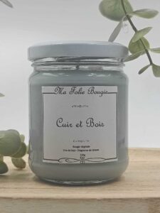 bougie végétale parfumée Soleil Nacré