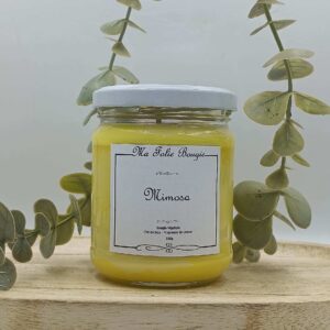 bougie végétale parfumée Mimosa