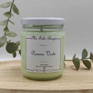 bougie végétale parfumée Pomme Verte