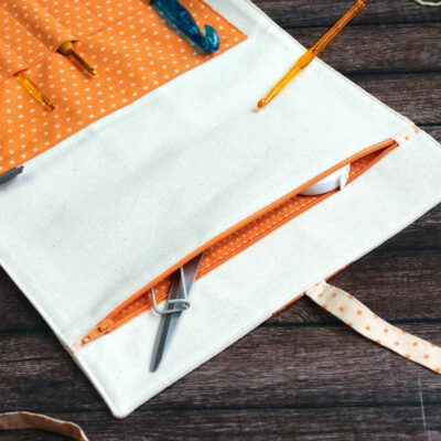 étui aiguilles crochet