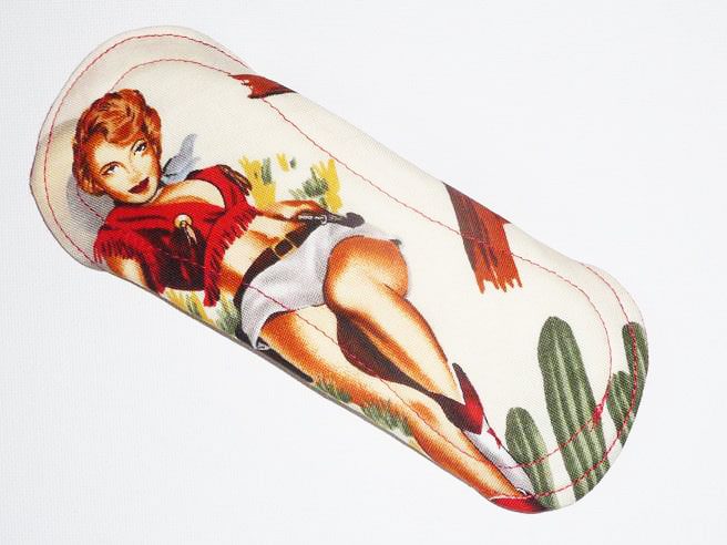 Protège-slip lavable PIN-UP COW-GIRL (MINI) - alternatif et écoresponsable