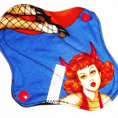 Protège-slip lavable PIN-UP DEVIL - alternatif et écoresponsable