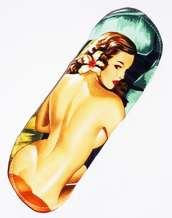 Serviette hygiénique lavable flux normaux (S) - PIN-UP - Zéro déchet - shl - serviette périodique