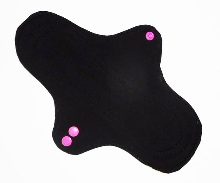 Serviette hygiénique lavable flux forts (L) - PIN-UP - Zéro déchet - shl - serviette périodique