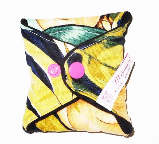 Serviette hygiénique lavable flux forts (L) - PIN-UP - Zéro déchet - shl - serviette périodique