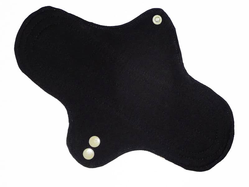 Serviette hygiénique lavable flux forts (L) - PIN-UP BASE BALL - Zéro déchet - shl - serviette périodique