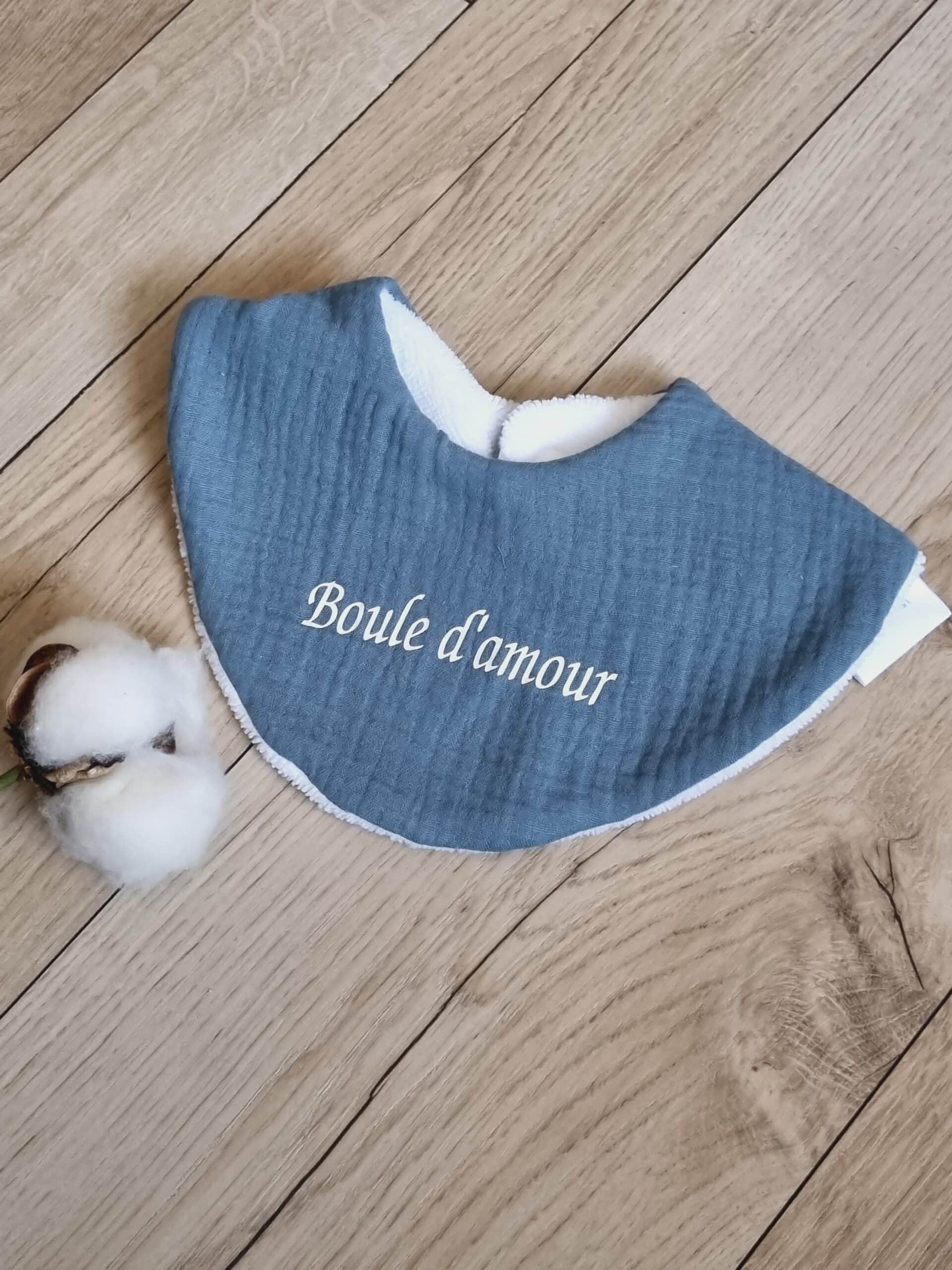 lot de bavoirs bébé en gaze de coton – Image 3