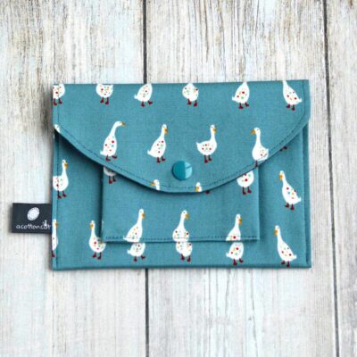 Portefeuille tissu japonais motif animal