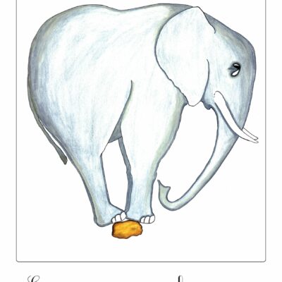 Affiche illustration numérotée x40 "En avoir gros sur la patate"
