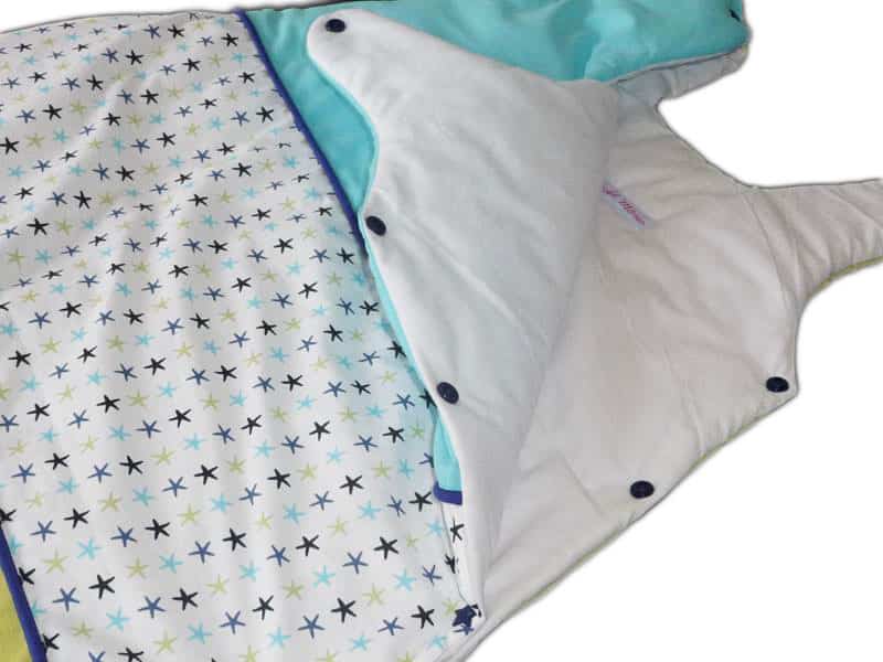 Turbulette - gigoteuse - LES ETOILES - (0-6 mois)