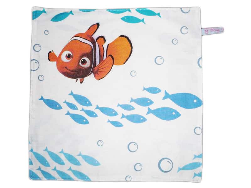 Serviette de cantine LE MONDE DE NEMO