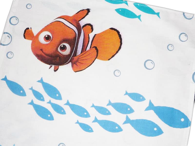 Serviette de cantine LE MONDE DE NEMO