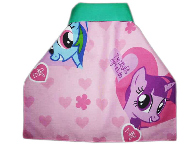 Serviette de cantine XXL à pression MON PETIT PONEY
