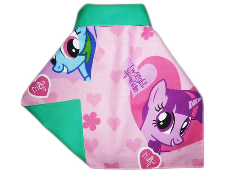 Serviette de cantine XXL à pression MON PETIT PONEY
