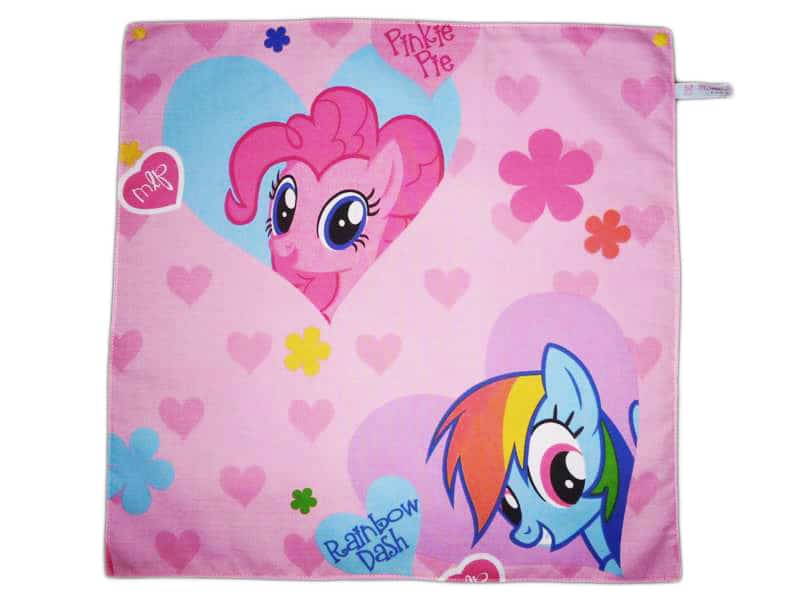 Serviette de cantine XXL à pression MON PETIT PONEY