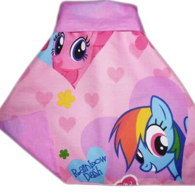 Serviette de cantine XXL à pression MON PETIT PONEY
