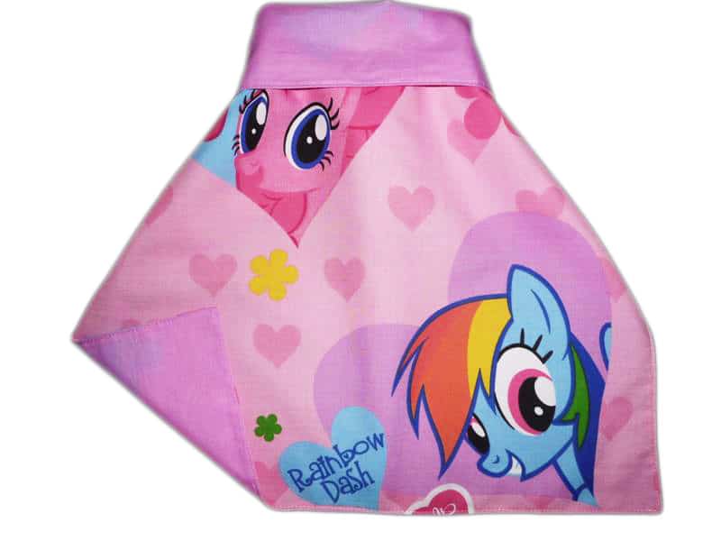 Serviette de cantine XXL à pression MON PETIT PONEY