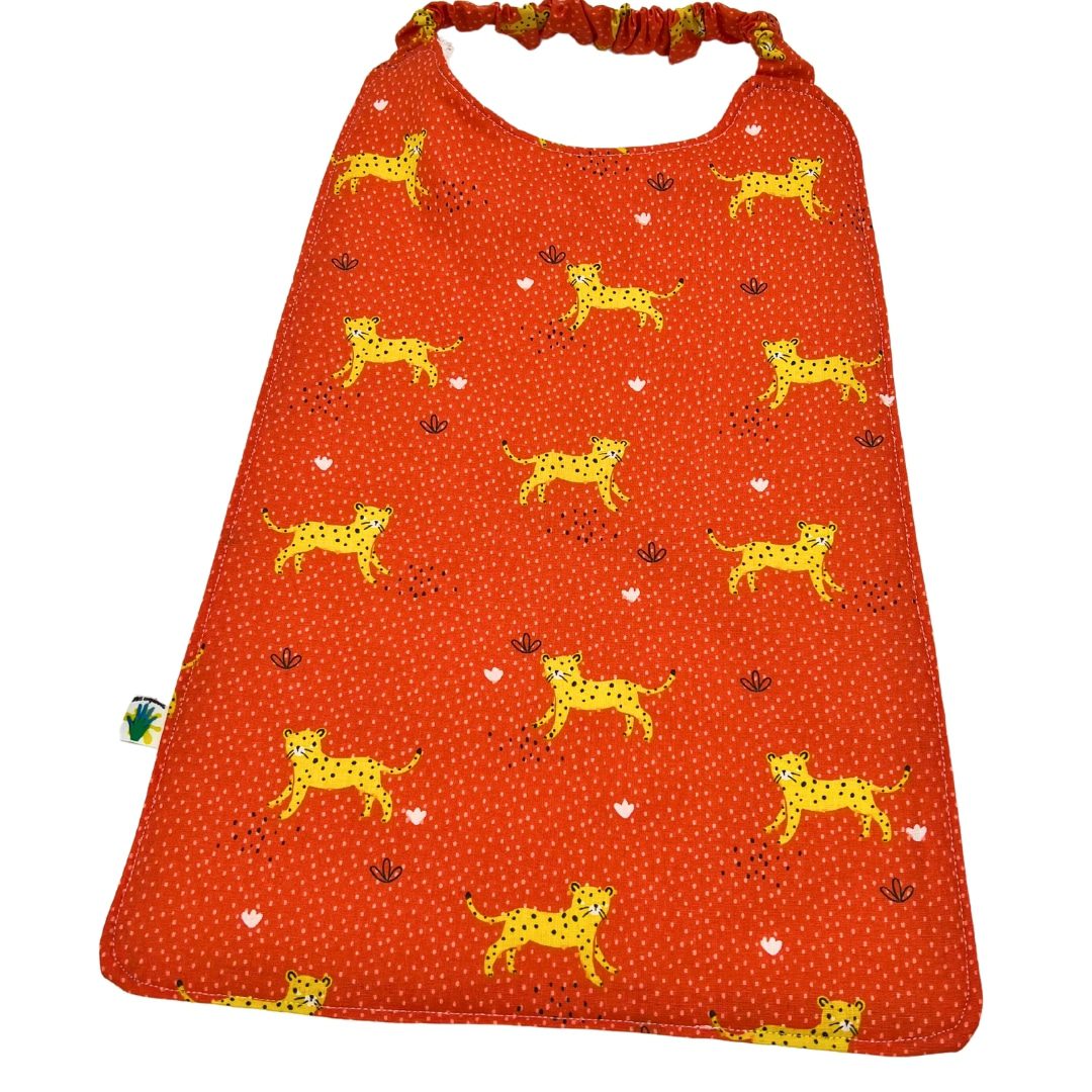 Serviette cantine personnalisable - Motif Léopards