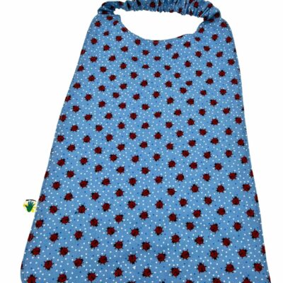 Serviette cantine personnalisable - Motif Coccinelle