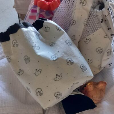 panier distributeur lingettes