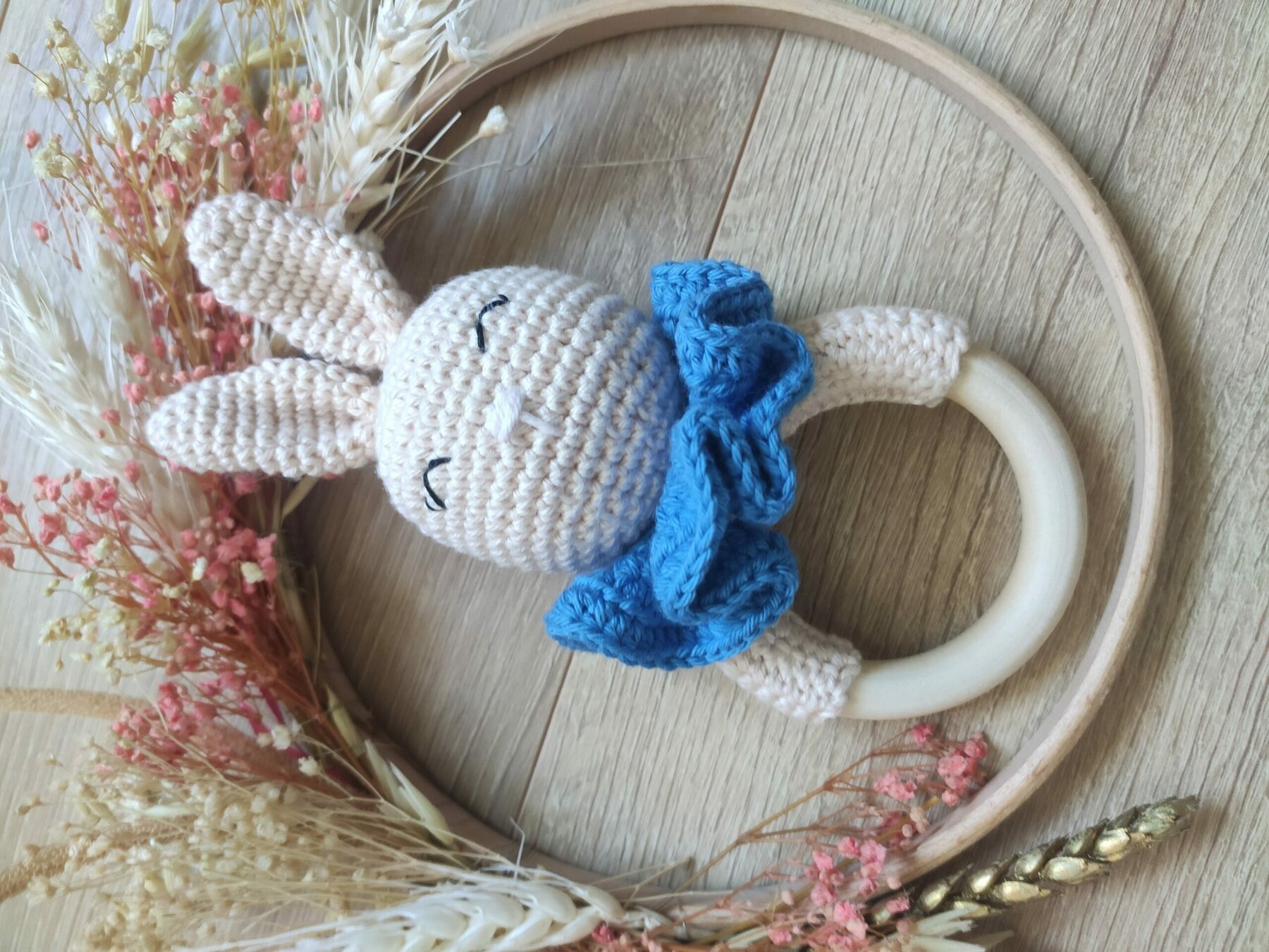 lapin bleu
