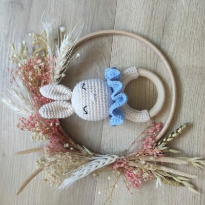 lapin bleu