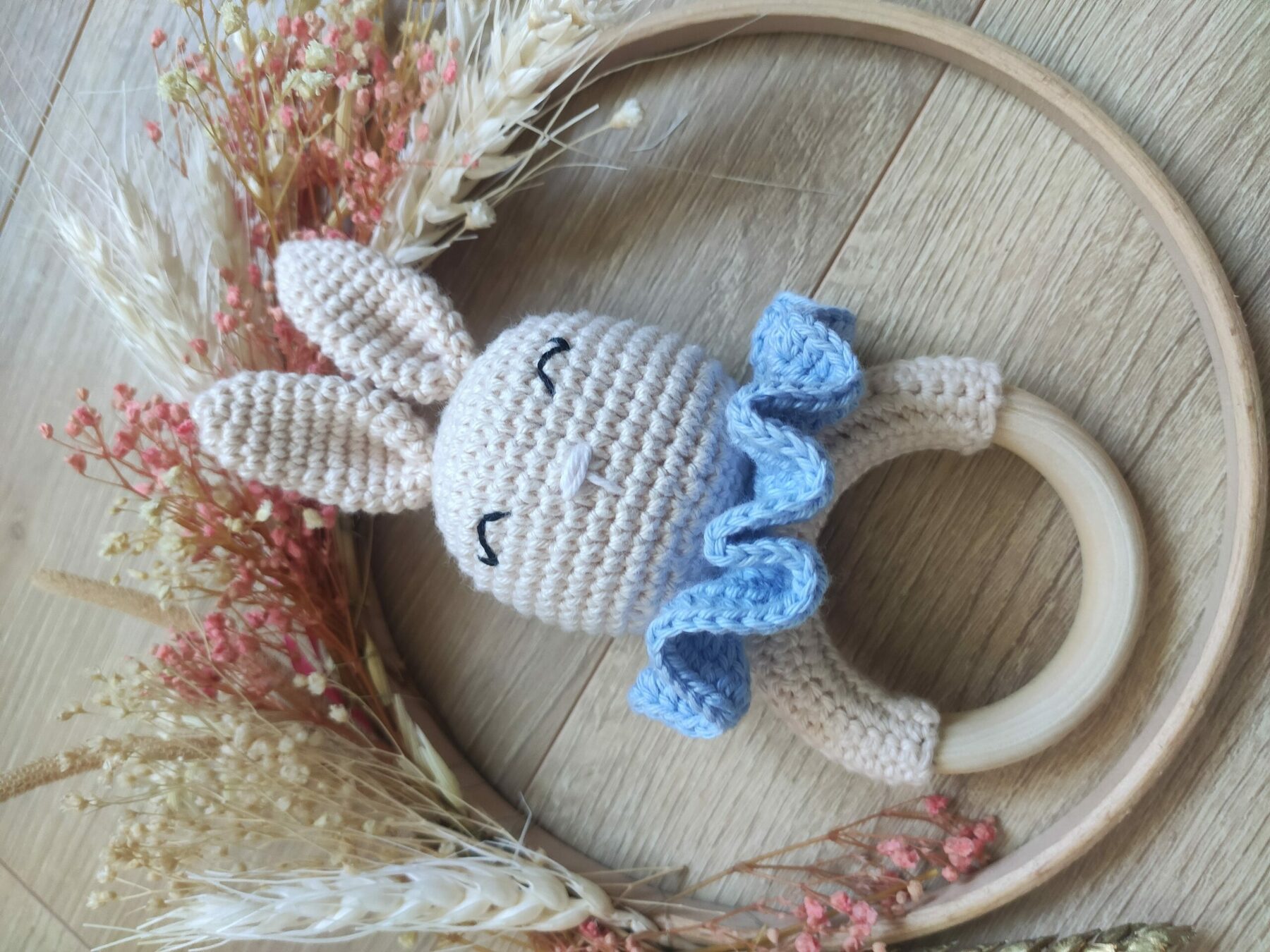 lapin bleu