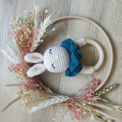 lapin bleu