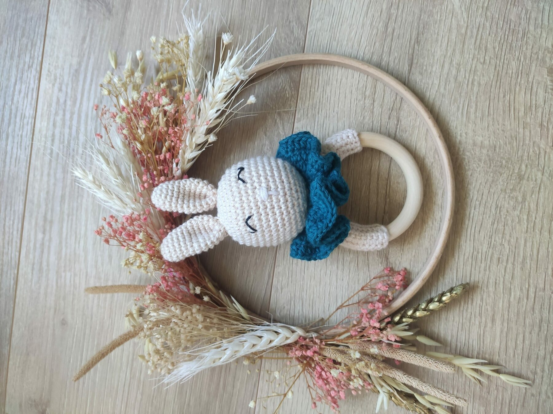 lapin bleu