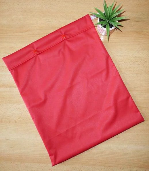Sac congélation lavable et réutilisable ROUGE (MEGA)