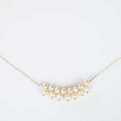 Collier en Argent et pendentif Sublime Perle