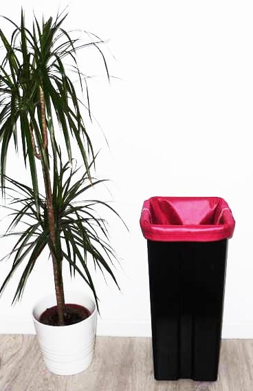 Sac poubelle lavable et réutilisable FUCHSIA (50L)