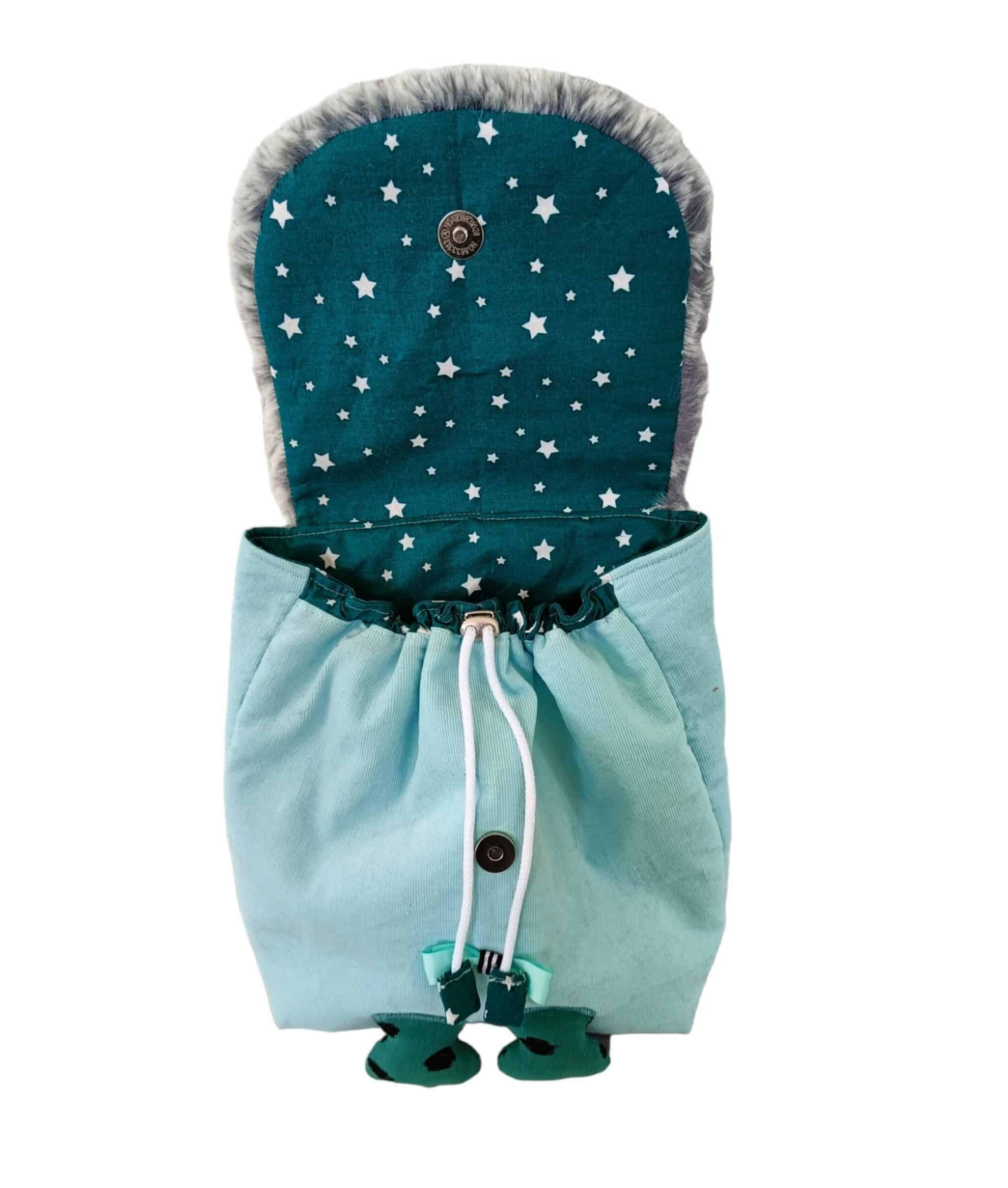 Sac à dos maternelle Mr Papouillou personnalisé (Crèche & École) – Image 4