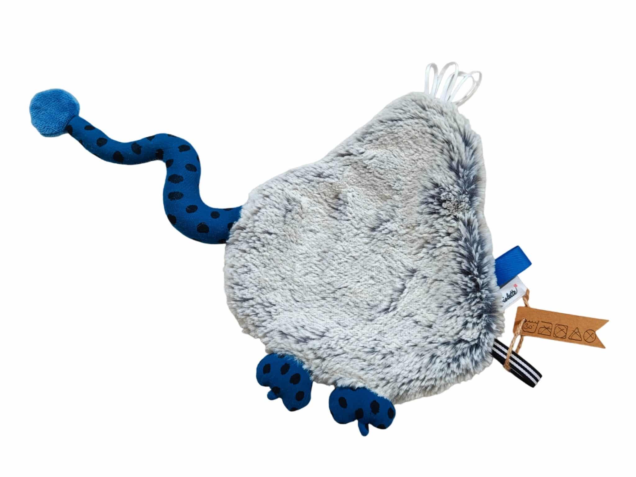 Doudou plat garçon personnalisé – Image 2