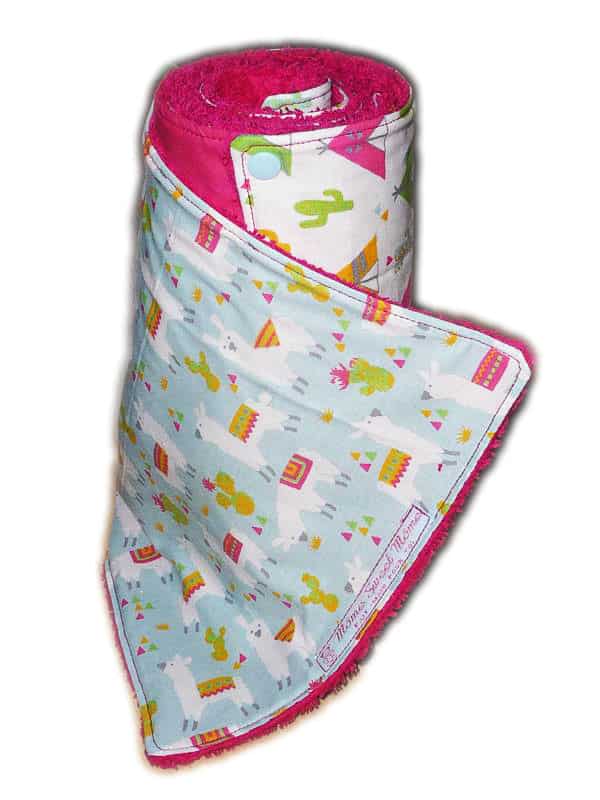 Essuie-tout lavable LAMA - serviette en tissu lavable réutilisable - essuie-tout alternatif écologique zéro déchet