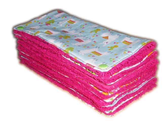 Essuie-tout lavable LAMA - serviette en tissu lavable réutilisable - essuie-tout alternatif écologique zéro déchet