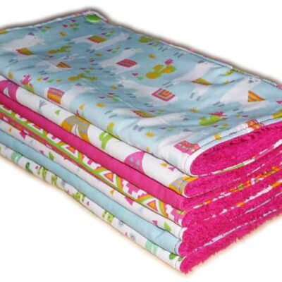 Essuie-tout lavable LAMA - serviette en tissu lavable réutilisable - essuie-tout alternatif écologique zéro déchet