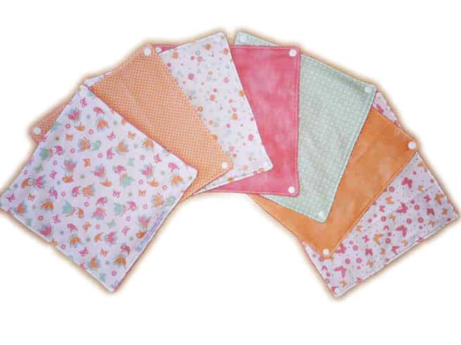 Essuie-tout lavable LUTINS - serviette en tissu lavable réutilisable - essuie-tout alternatif écologique zéro déchet