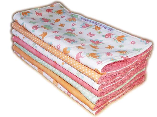 Essuie-tout lavable LUTINS - serviette en tissu lavable réutilisable - essuie-tout alternatif écologique zéro déchet