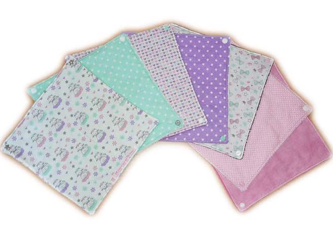 Essuie-tout lavable CHATONS - serviette en tissu lavable réutilisable - essuie-tout alternatif écologique zéro déchet