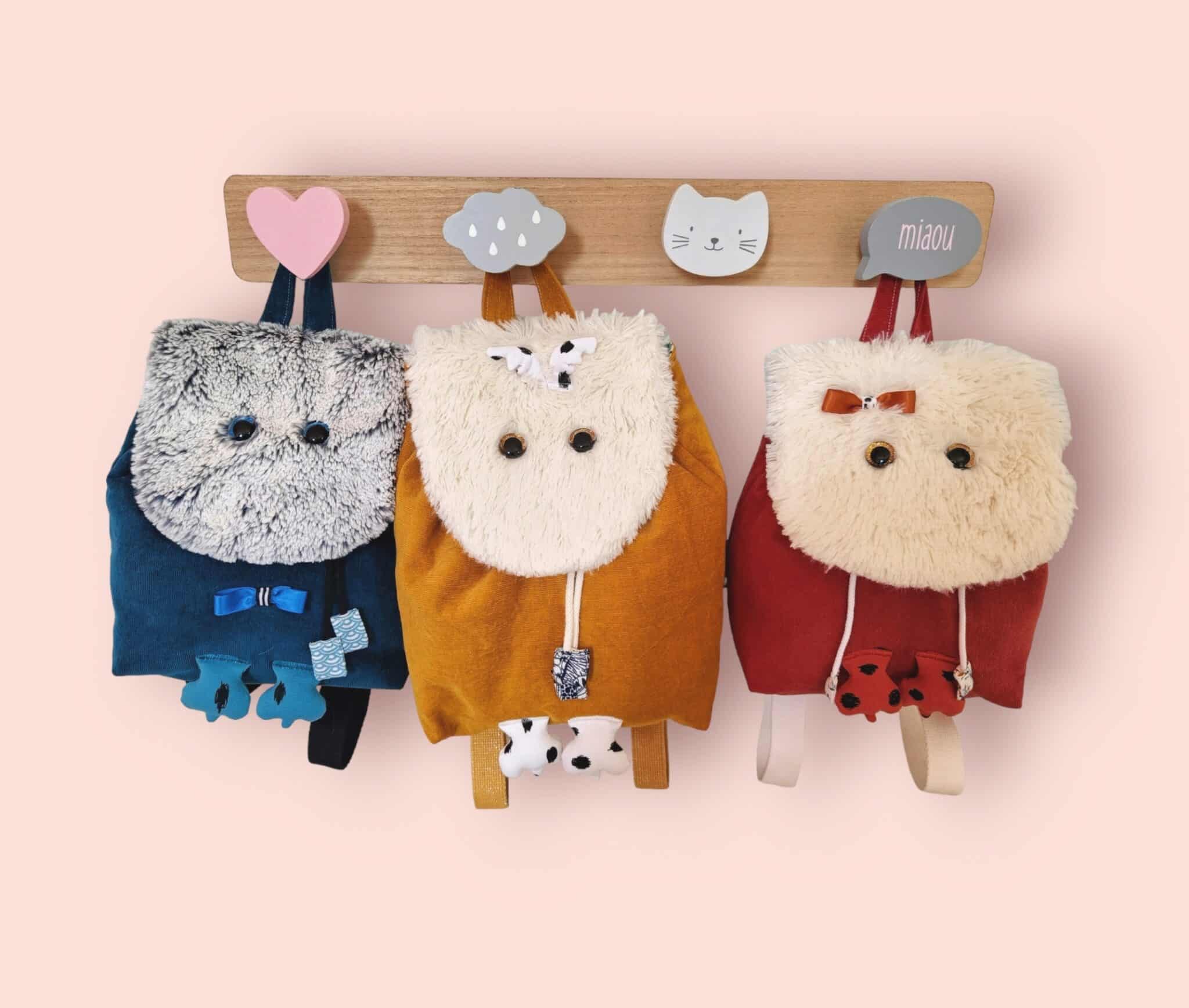 Sac à dos maternelle Mr Papouillou personnalisé (Crèche & École) – Image 6