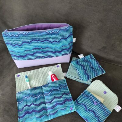 ensemble toilette femme "les vagues"