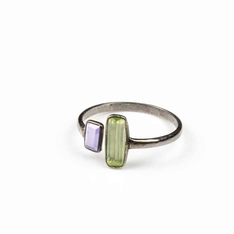 Bague Bêta 925 Rhodium Noir