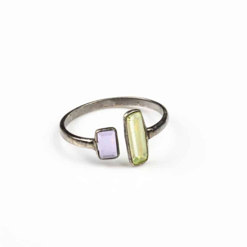 Bague Bêta 925 Rhodium Noir – Image 2