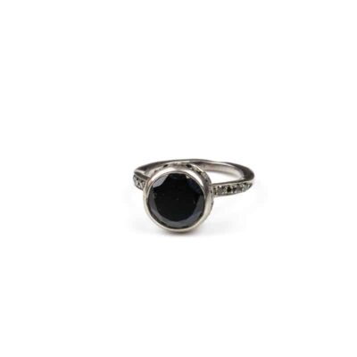 Bague Fine de Pénélope 925 Rhodium Noir