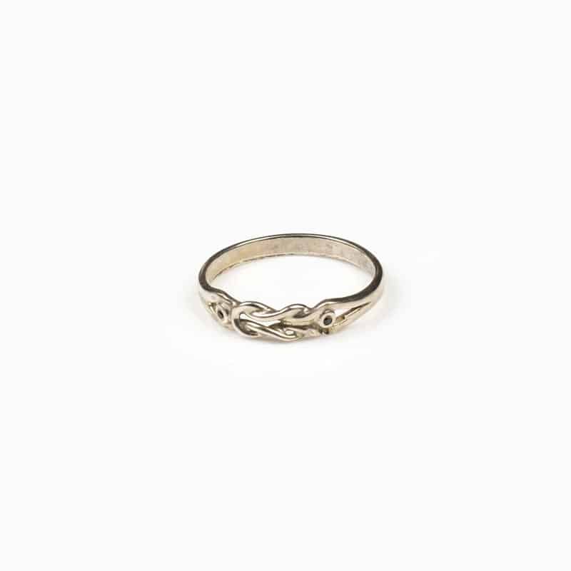 Bague Argent 925 Héraclès Simple Tressé Argent