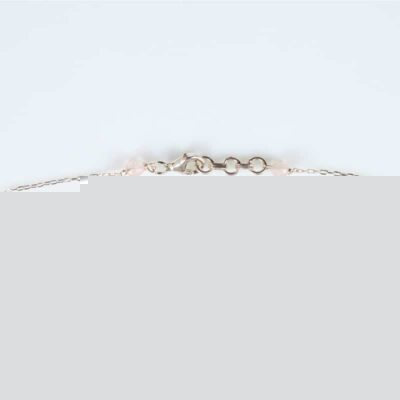 Bracelet Argent Quartz Rose Minimaliste All My Stars Aligned