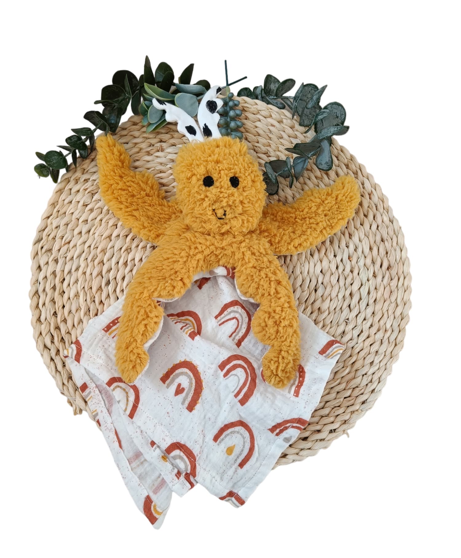 Doudou lange gaze de coton – Image 6